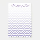 Creëer Uw eigen ombre chevron patroon Post-it® Notes (Voorkant)