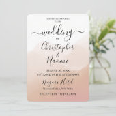 Creëer uw eigen ombré Waterverf achtergrond Kaart (Staand voorkant)