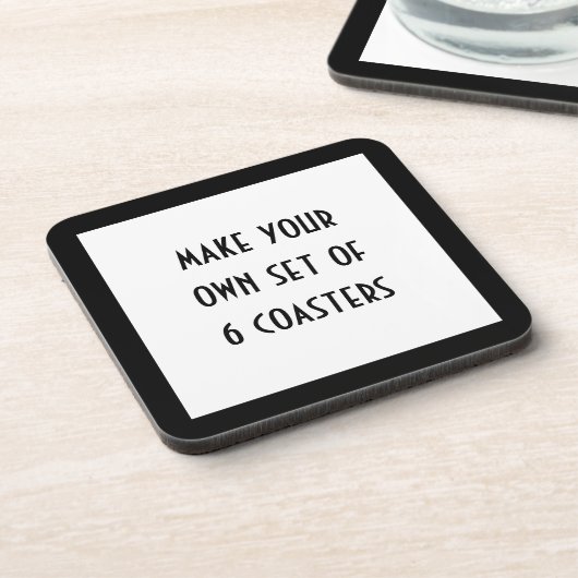 Creëer Uw eigen Onderzetter (Linkerzijde)