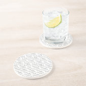 Creëer Uw eigen Onderzetter van de Drink (Zijkant)