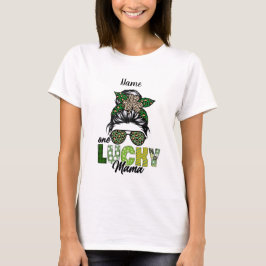 Creëer Uw eigen One Lucky Mama St Patricks Day T-shirt