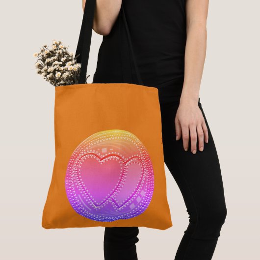 Creëer Uw eigen ongelooflijke hart Tote Bag (Dichtbij)