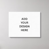 Creëer Uw eigen ontwerp 20x16 enkelvoudig paneel v Canvas Afdruk (Voorkant)