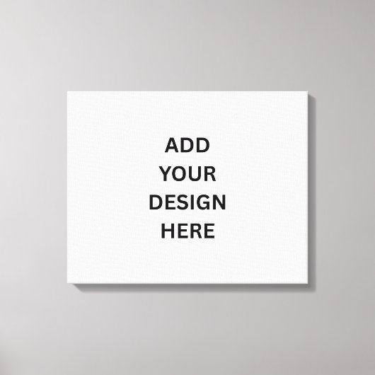 Creëer Uw eigen ontwerp 20x16 enkelvoudig paneel v Canvas Afdruk (Voorkant)