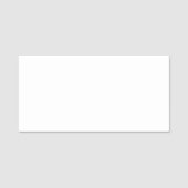 Creëer Uw eigen ontwerp 3"x1.5" rechthoek naamlabe Naamplaatje (Voorkant)