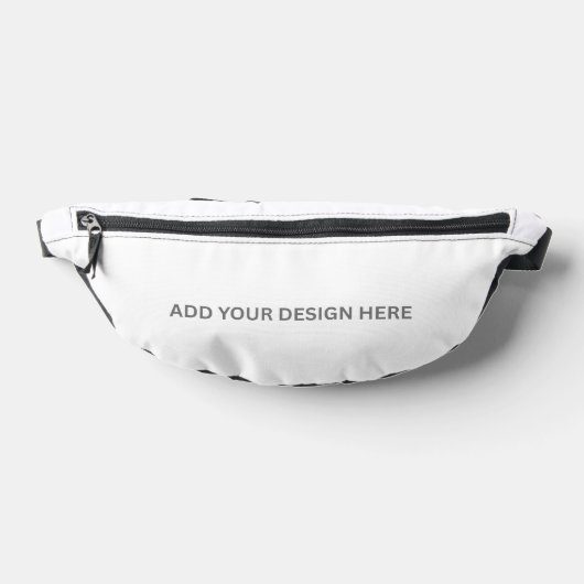 Creëer uw eigen ontwerp aangepaste Fanny Pack Heuptasje (Liggend)