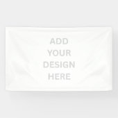 Creëer Uw Eigen Ontwerp Aangepaste Vinyl Banner 3' (Horizontaal)