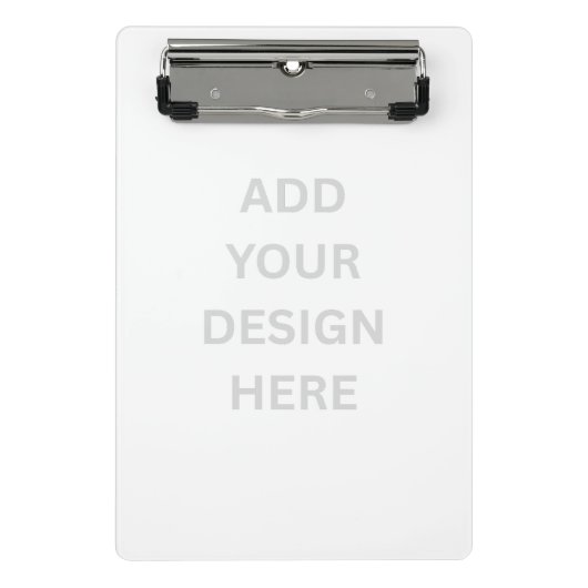 Creëer Uw eigen ontwerp Acryl Mini Klembord (Voorkant)