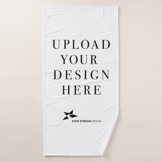 Creëer Uw eigen ontwerp Badhanddoek (Badhanddoek)