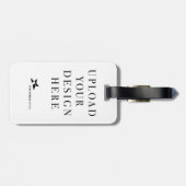 Creëer Uw eigen ontwerp Bagagelabel (Achterkant horizontaal)