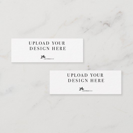 Creëer Uw eigen ontwerp Contactkaartje (Voorkant / Achterkant)