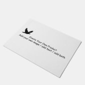 Creëer uw eigen ontwerp deurmat (Schuin)