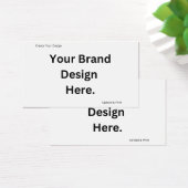 Creëer uw eigen ontwerp- en afdrukprofielkaart visitekaartje (Bureau)