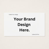 Creëer uw eigen ontwerp- en afdrukprofielkaart visitekaartje (Achterkant)