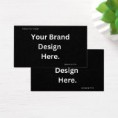 Creëer uw eigen ontwerp- en afdrukprofielkaart visitekaartje (Bureau)