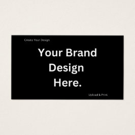 Creëer uw eigen ontwerp- en afdrukprofielkaart visitekaartje