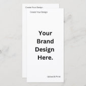 Creëer uw eigen ontwerp en print (Voorkant / Achterkant)