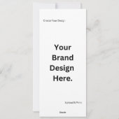 Creëer uw eigen ontwerp en print feestdagenkaart (Achterkant)