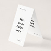 Creëer uw eigen ontwerp en print gevouwen Kaart (Achterkant)