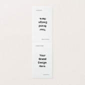 Creëer uw eigen ontwerp en print gevouwen Kaart (Buitenkant ongevouwen)