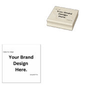 Creëer Uw Eigen Ontwerp En Print Houten Kunst Stem Rubberstempel (Gestempeld)