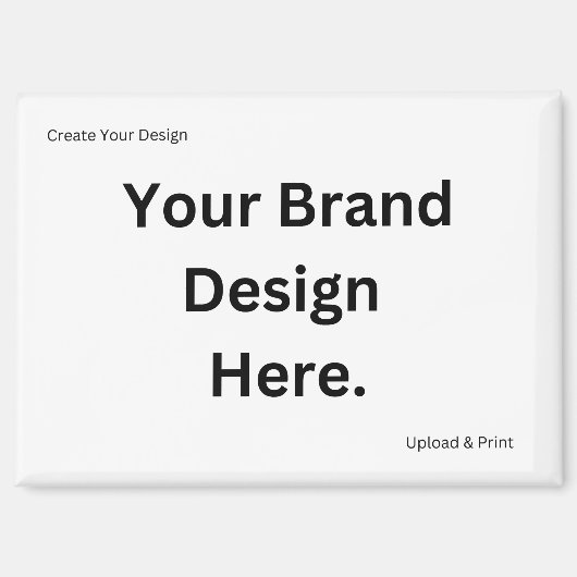 Creëer uw eigen ontwerp en print magneet (Voorkant)