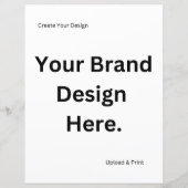 Creëer uw eigen ontwerp en print papier blad (Achterkant)