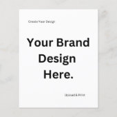 Creëer uw eigen ontwerp en print papier blad (Achterkant)