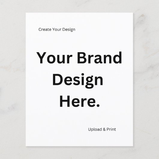 Creëer uw eigen ontwerp en print papier blad (Voorkant)