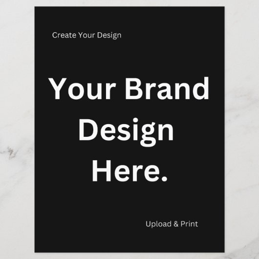 Creëer uw eigen ontwerp en print papier blad (Voorkant)