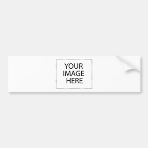 Creëer uw eigen ontwerp en tekst bumpersticker