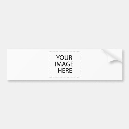 Creëer uw eigen ontwerp en tekst bumpersticker (Voorkant)