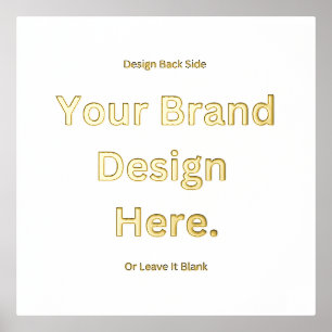 Creëer uw eigen ontwerp Folie Print