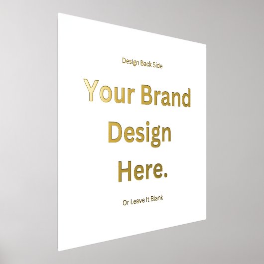 Creëer uw eigen ontwerp Folie Print (Laagn)