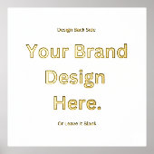 Creëer uw eigen ontwerp Folie Print (Voorkant)