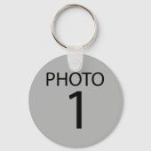 Creëer uw eigen ontwerp-FOTO Sleutelhanger (Voorkant)