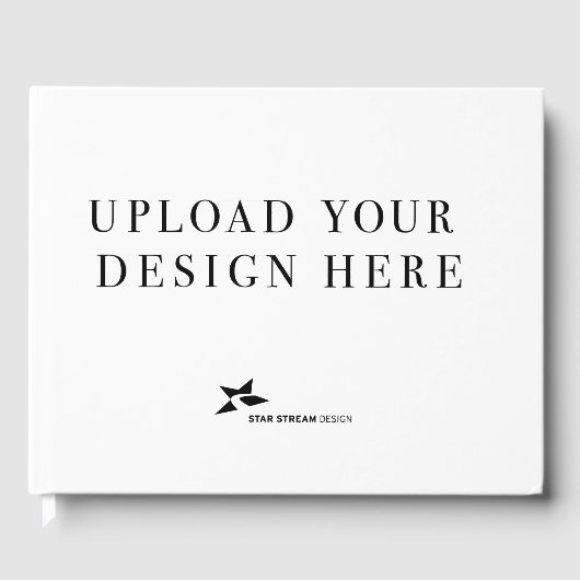 Creëer Uw eigen ontwerp Gastenboek (Voorkant)