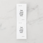 Creëer uw eigen ontwerp gevouwen afspraak kaart (Binnenkant ongevouwen)