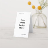 Creëer uw eigen ontwerp gevouwen afspraak kaart (Achterkant)