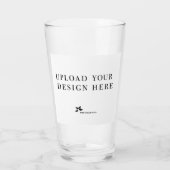 Creëer Uw eigen ontwerp Glas (Achterkant)