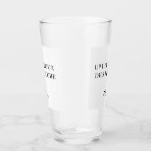 Creëer Uw eigen ontwerp Glas (Rechts)