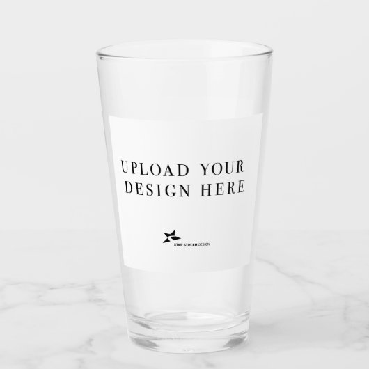 Creëer Uw eigen ontwerp Glas (Voorkant)