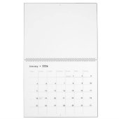 Creëer Uw eigen ontwerp Grote Engelse Amerikaanse Kalender (Jan 2026)