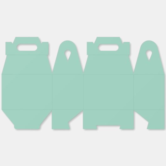 Creëer uw eigen ontwerp grote tafel gunstbox bedankdoosjes (Ongevouwen)