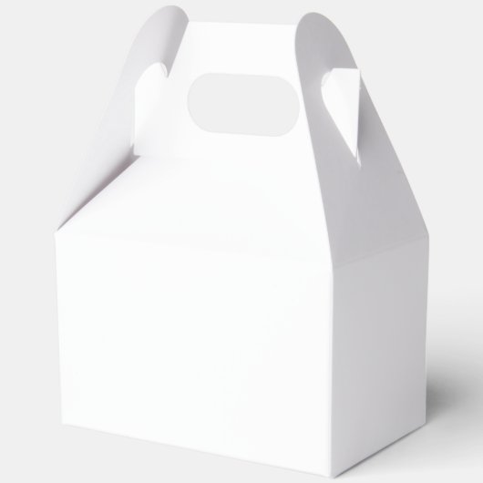 Creëer uw eigen ontwerp grote tafel gunstbox bedankdoosjes (Achterkant)