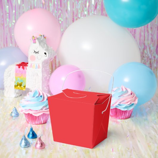 Creëer Uw eigen ontwerp grote take out gunstbox Bedankdoosjes (Feest)