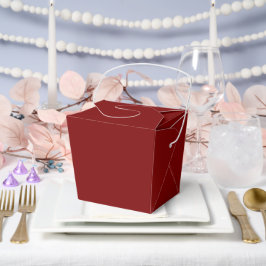 Creëer Uw eigen ontwerp grote take out gunstbox Bedankdoosjes