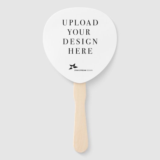 Creëer Uw eigen ontwerp Handwaaier (Achterkant)