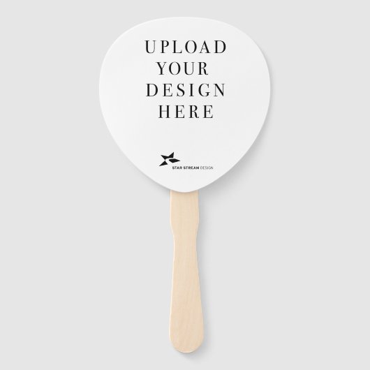 Creëer Uw eigen ontwerp Handwaaier (Voorkant)