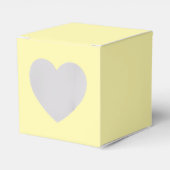 Creëer Uw eigen ontwerp hart uitgesneden gunstbox Bedankdoosjes (Voorkant Zijde)